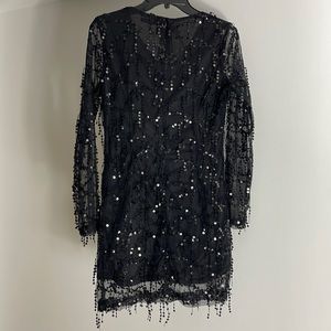 Unused little black sequin dress